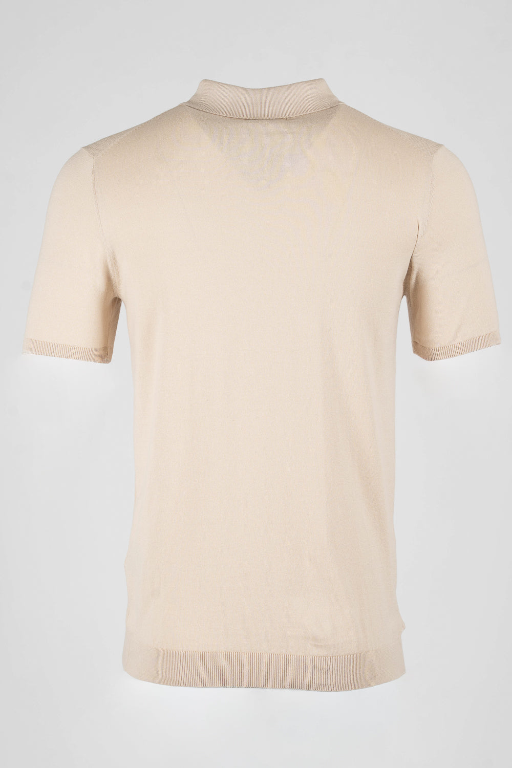 Retro Polo T-Shirt Beige