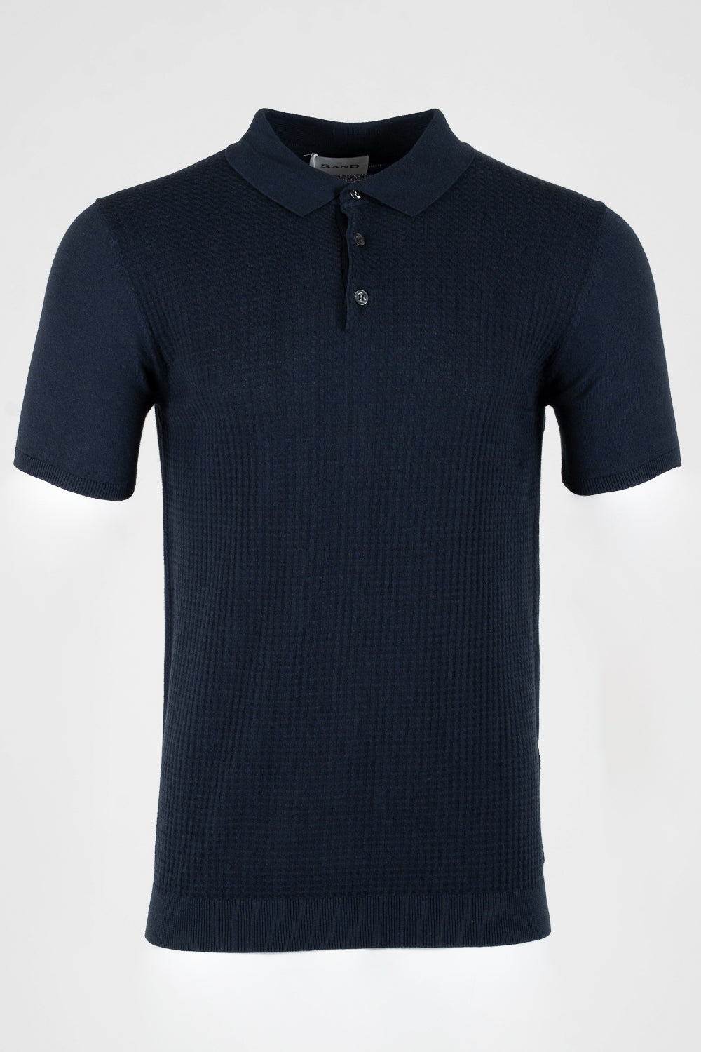 Retro Polo T-Shirt Navy