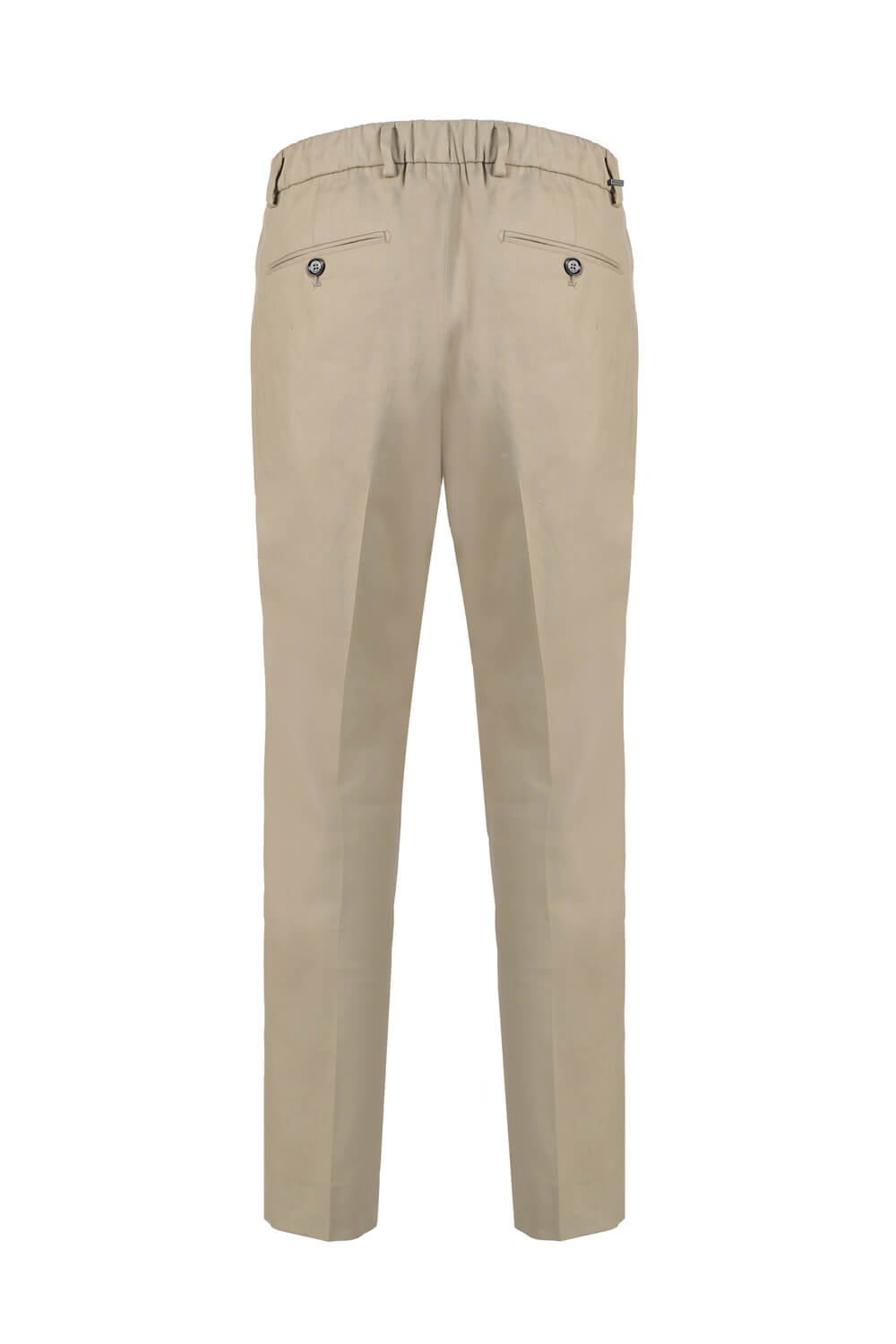 Riccardo Drawstring Regular Fit Trousers Beige