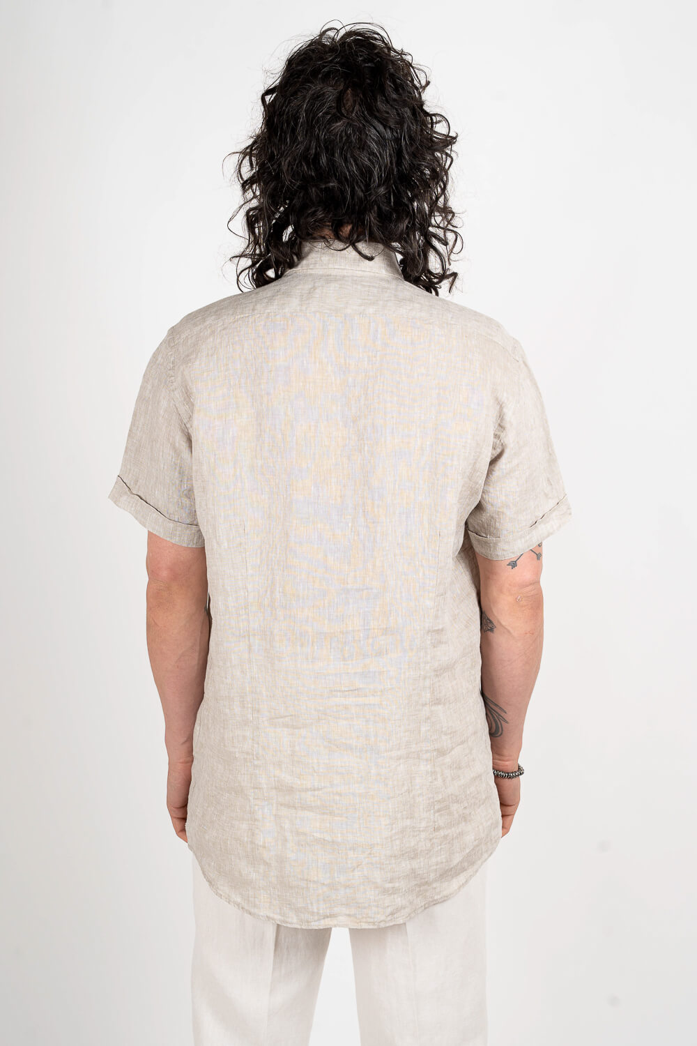 S/S State Soft ST Linen Shirt Sand
