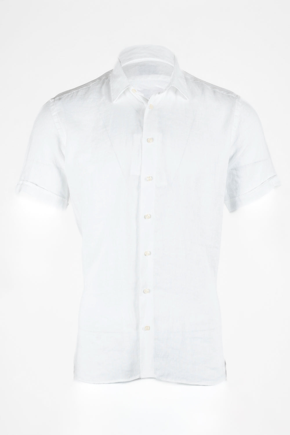 S/S State Soft ST Linen Shirt White