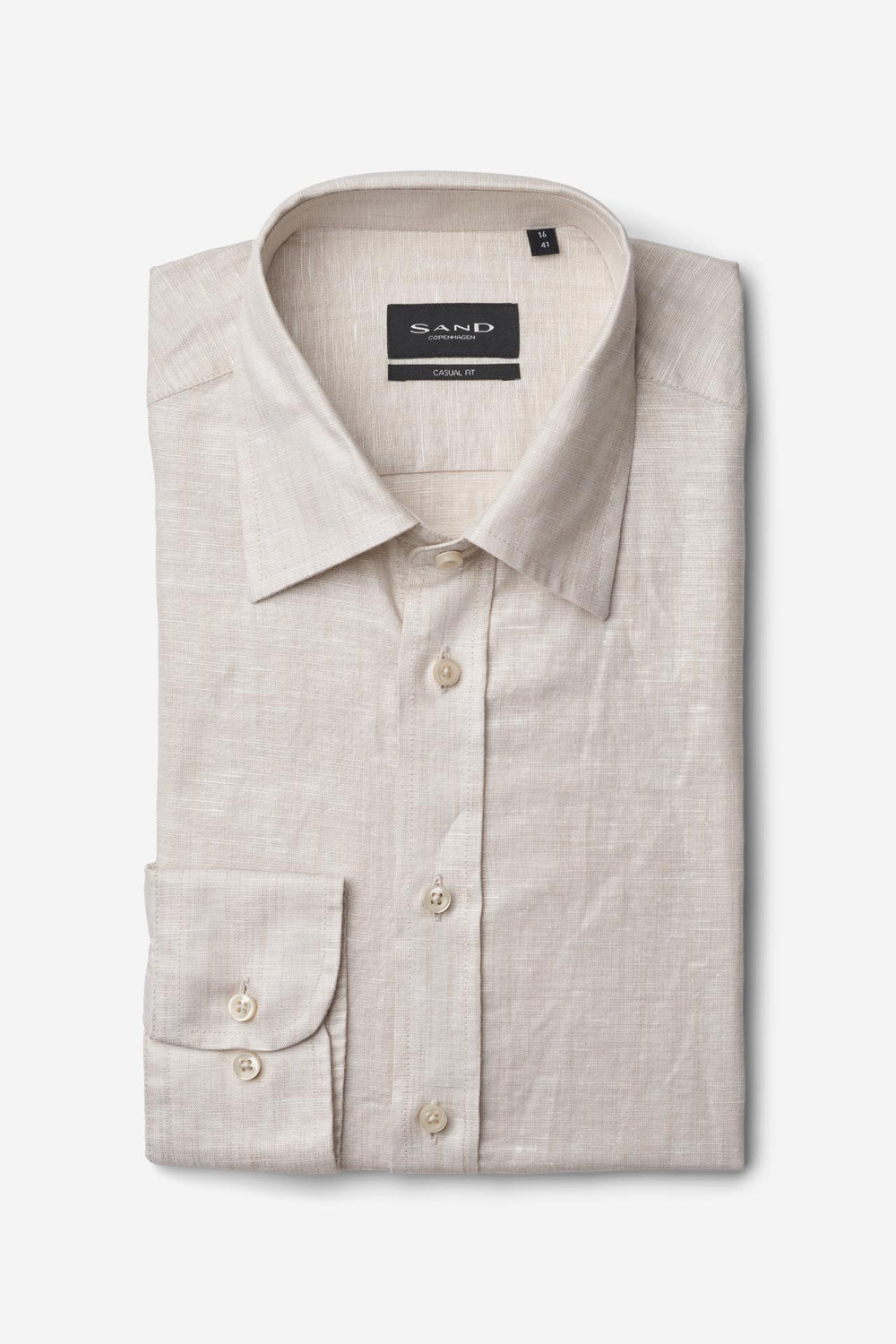 Buy the Sand Simon Linen Shirt in Sand at Intro. Spend £50 for free UK delivery. Official stockists. We ship worldwide.
