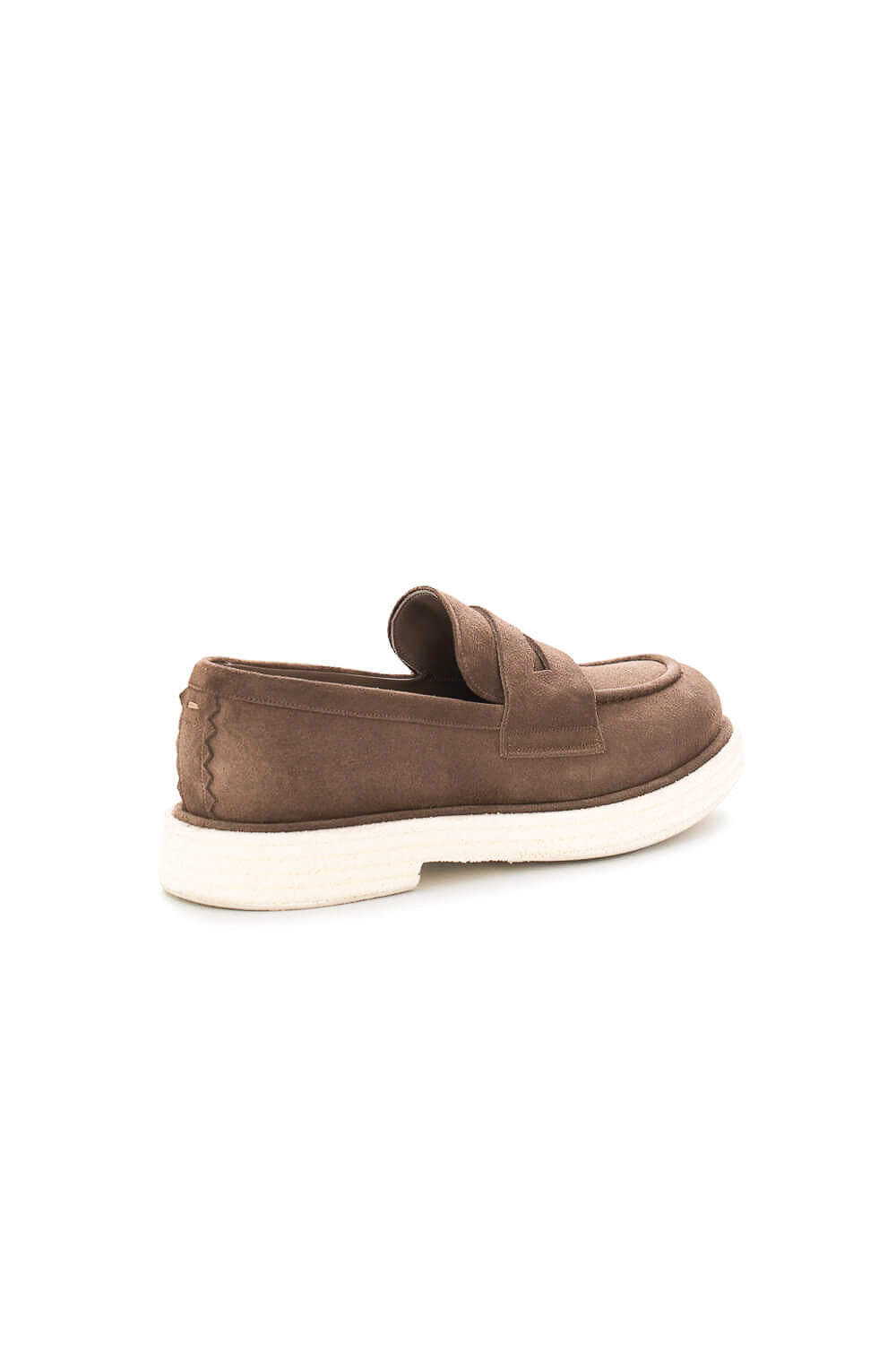 Slip-On Suede Loafer Dark Sand