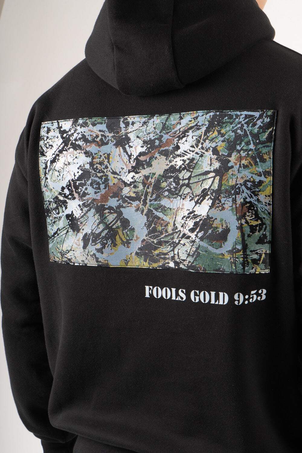 Stone Roses Hoodie Black