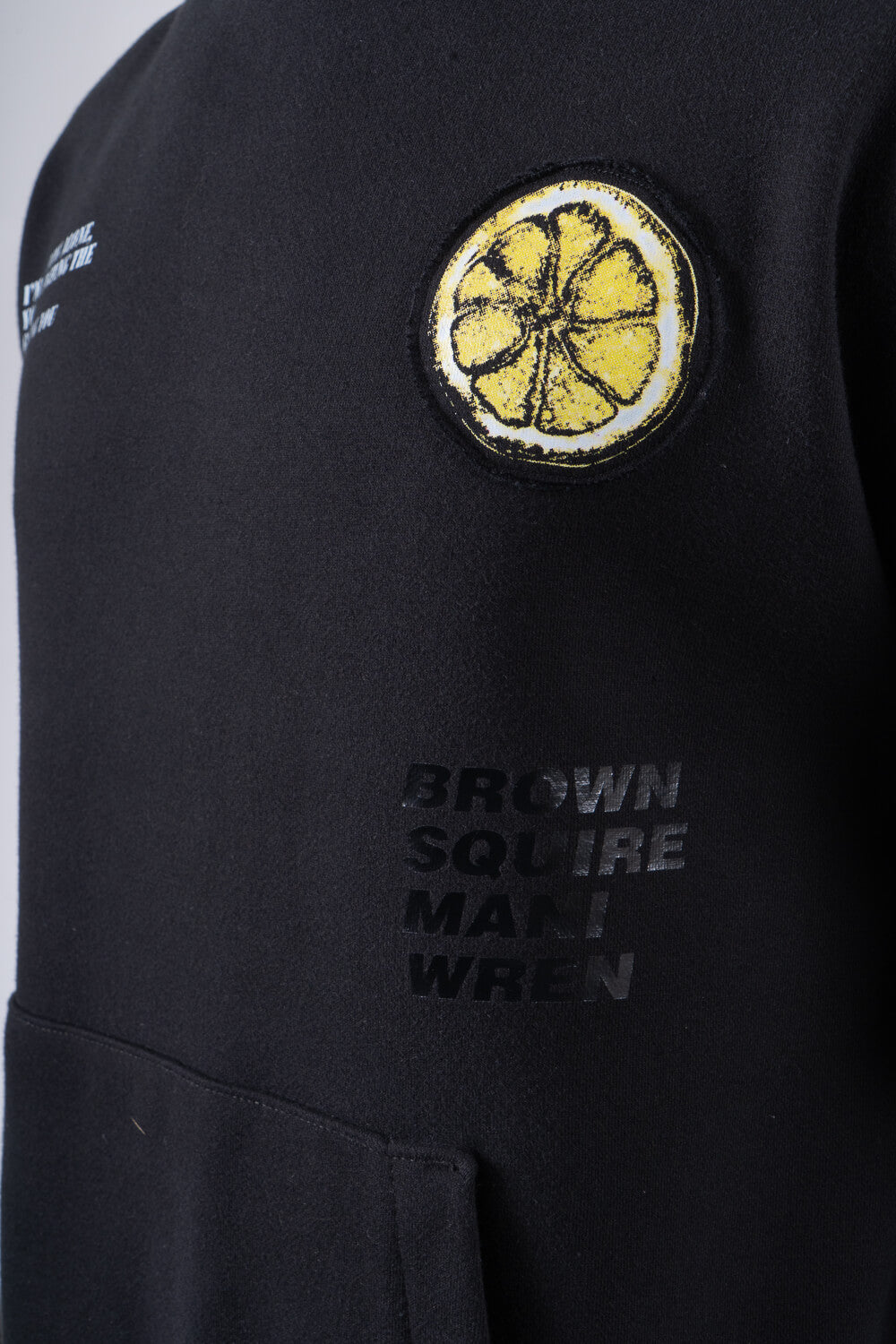 Stone Roses Hoodie Black
