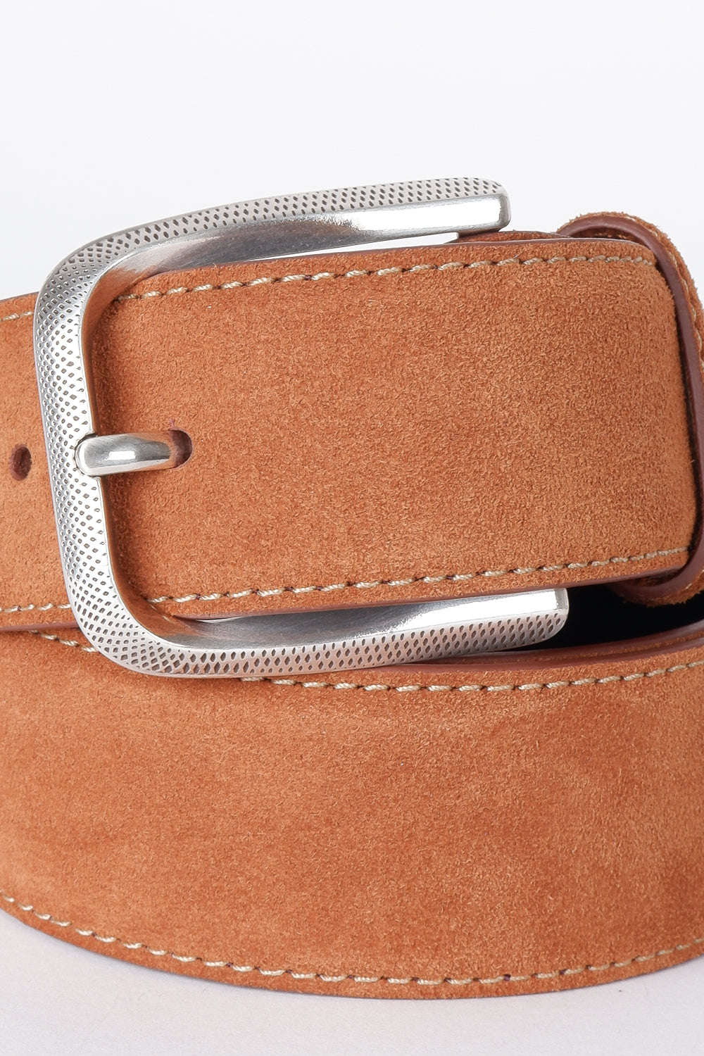 Suede Belt Tan