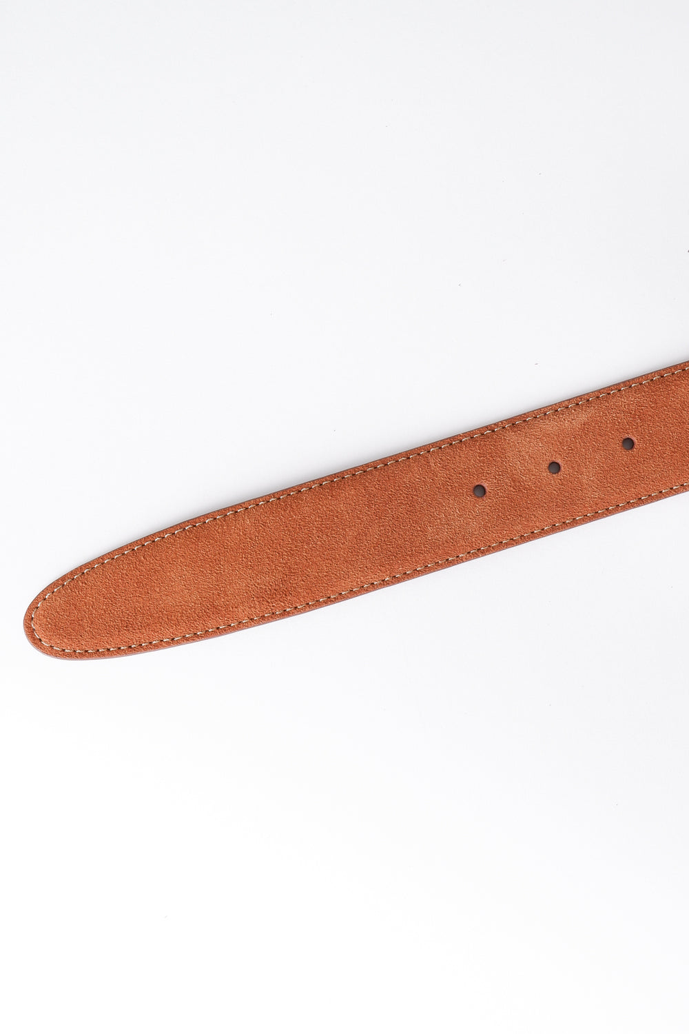 Suede Belt Tan