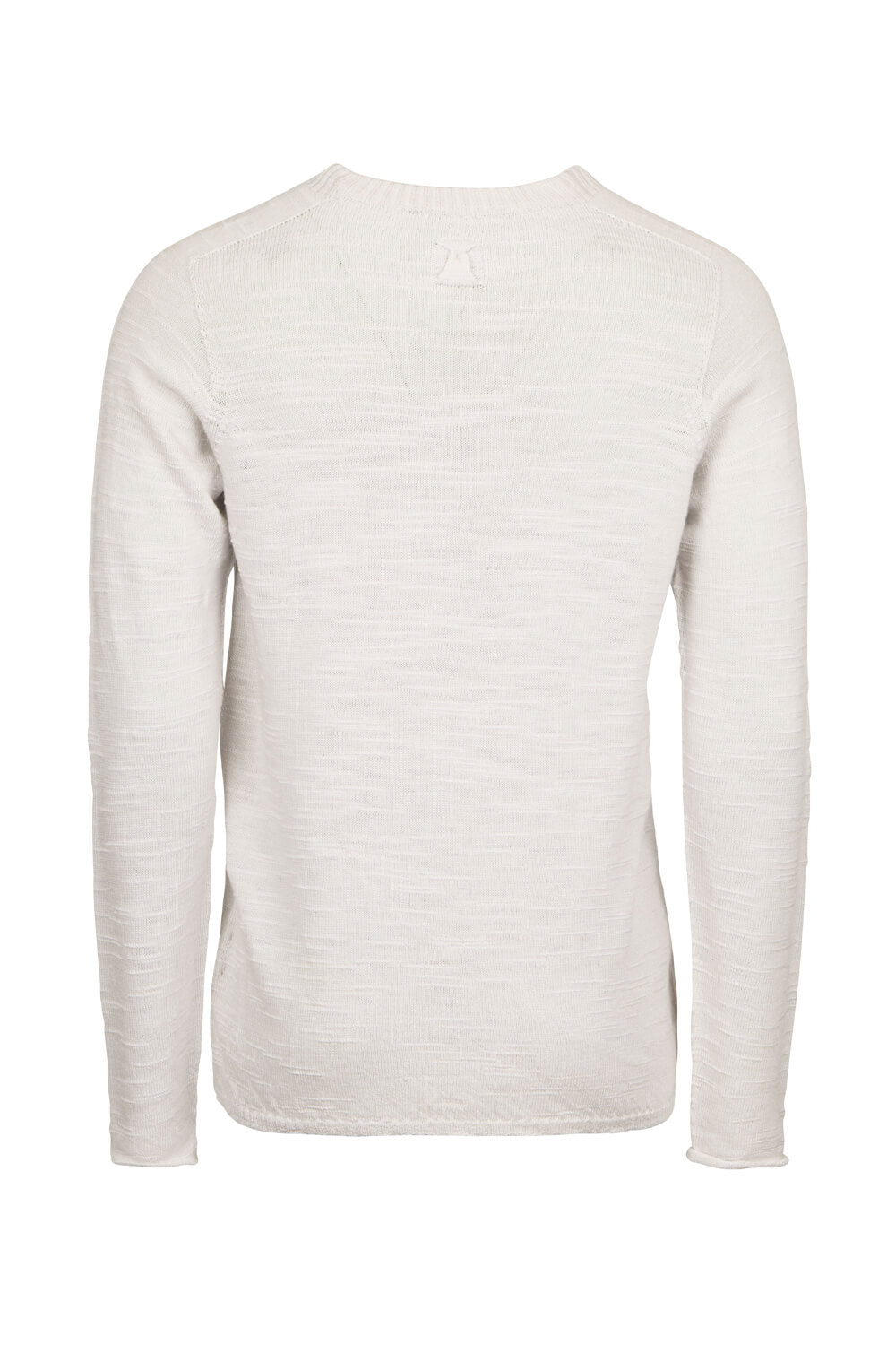 Textured Design Lana Virgin Wool Sweater Off White