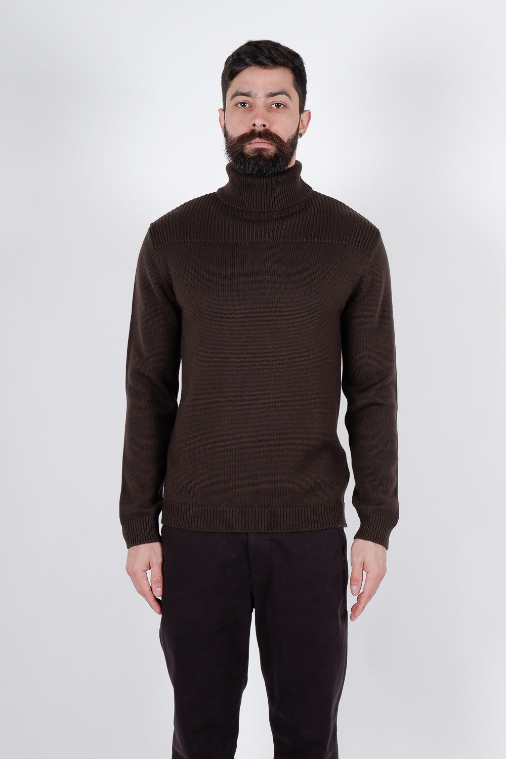 Buy the Daniele Fiesoli Textured Turtle Neck Brown at Intro. Spend £50 for free UK delivery. Official stockists. We ship worldwide.