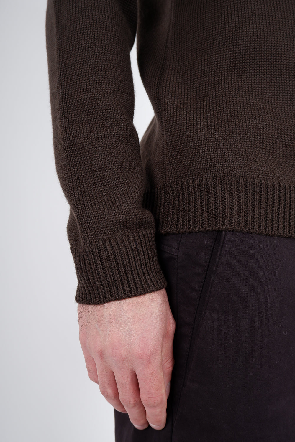 Buy the Daniele Fiesoli Textured Turtle Neck Brown at Intro. Spend £50 for free UK delivery. Official stockists. We ship worldwide.