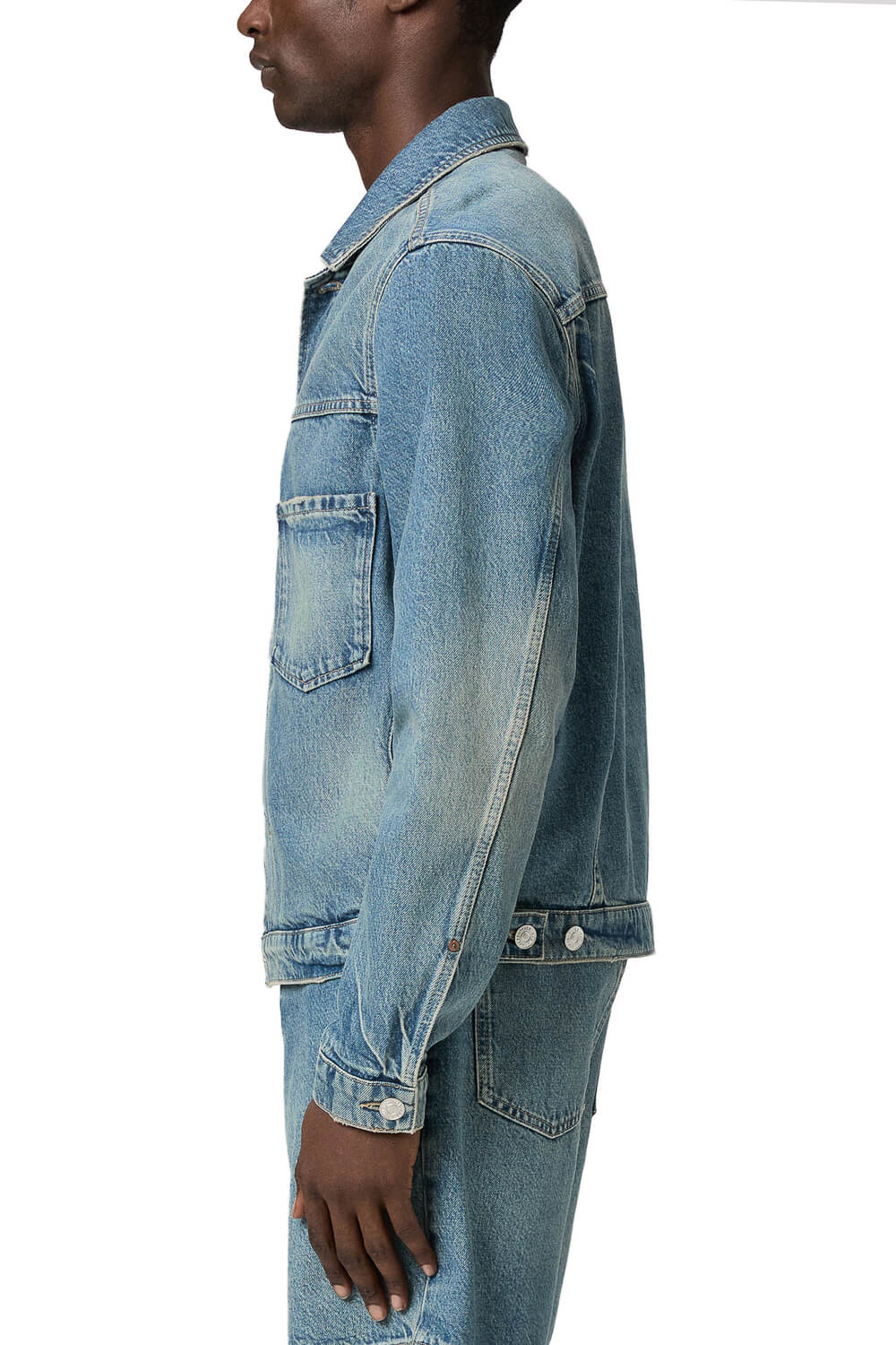 Tobin Denim Jacket Light Blue