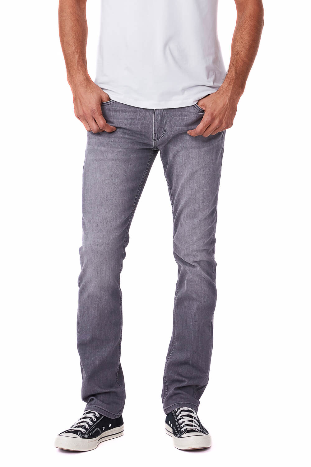Transcend Federal Slim Straight Jean Grey