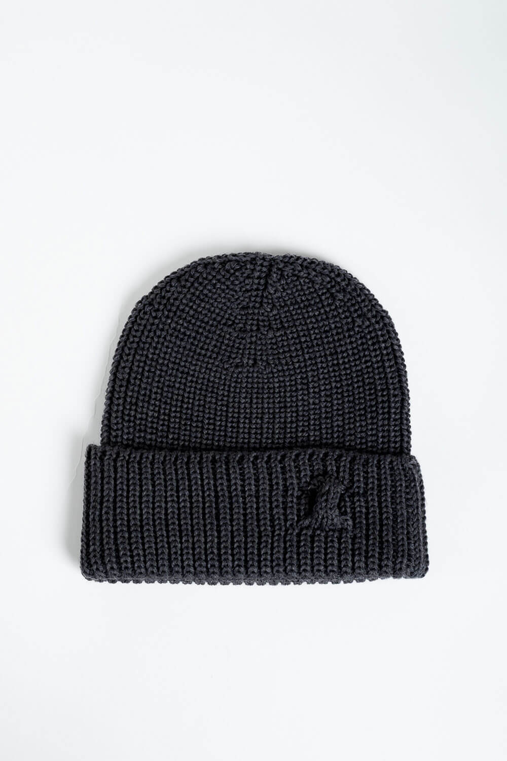 Ultra Soft Wool Beanie Black Charcoal