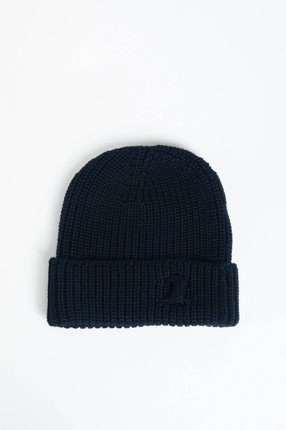 Ultra Soft Wool Beanie Black Navy