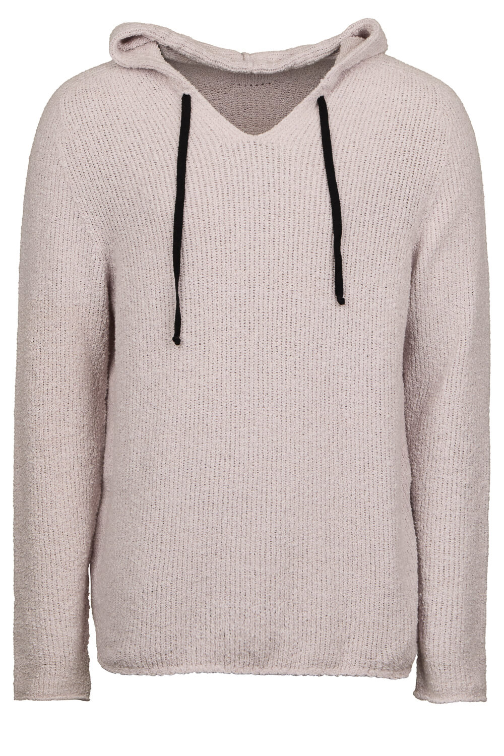 Ultra Soft Knitted Hoodie Pink