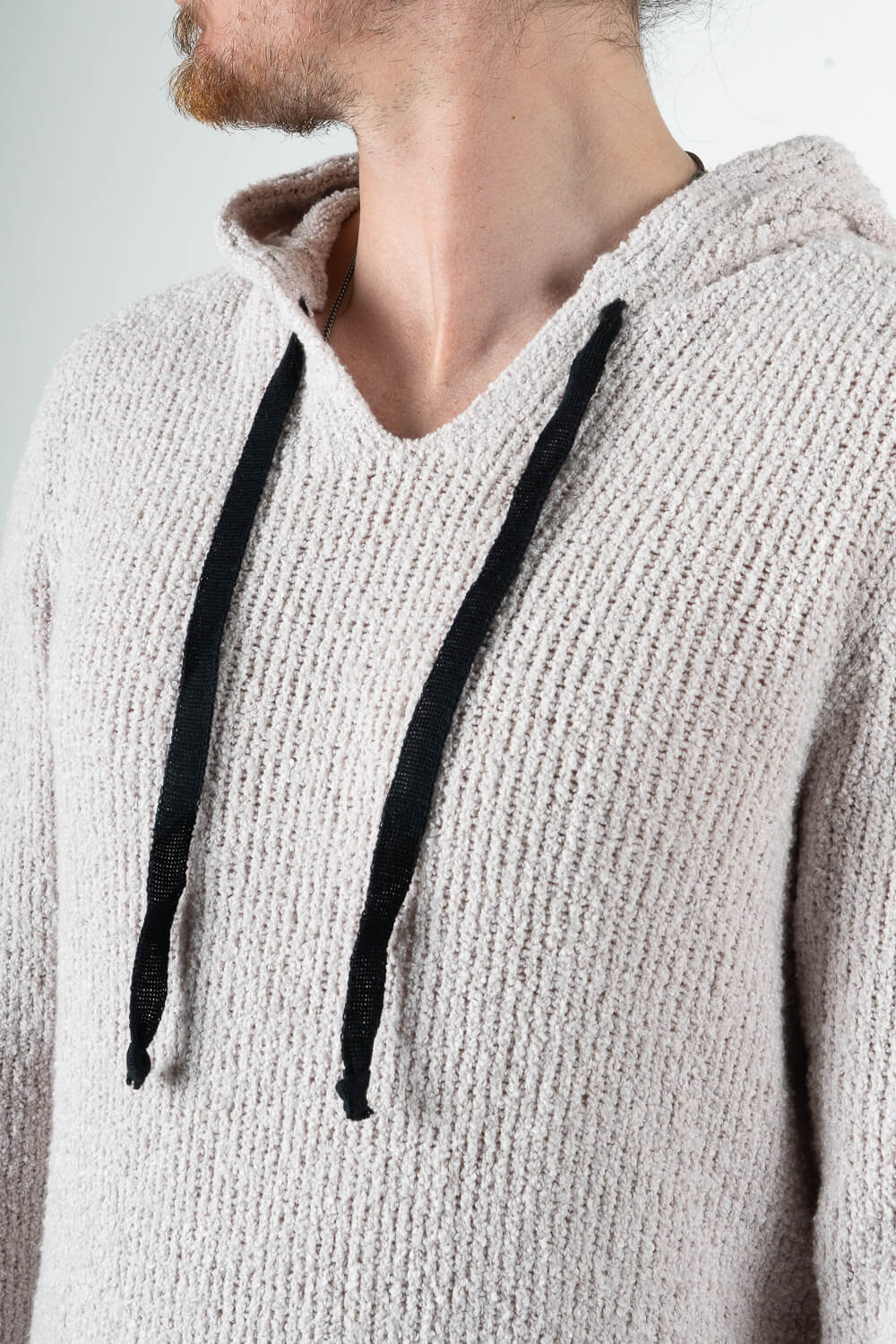 Ultra Soft Knitted Hoodie Pink