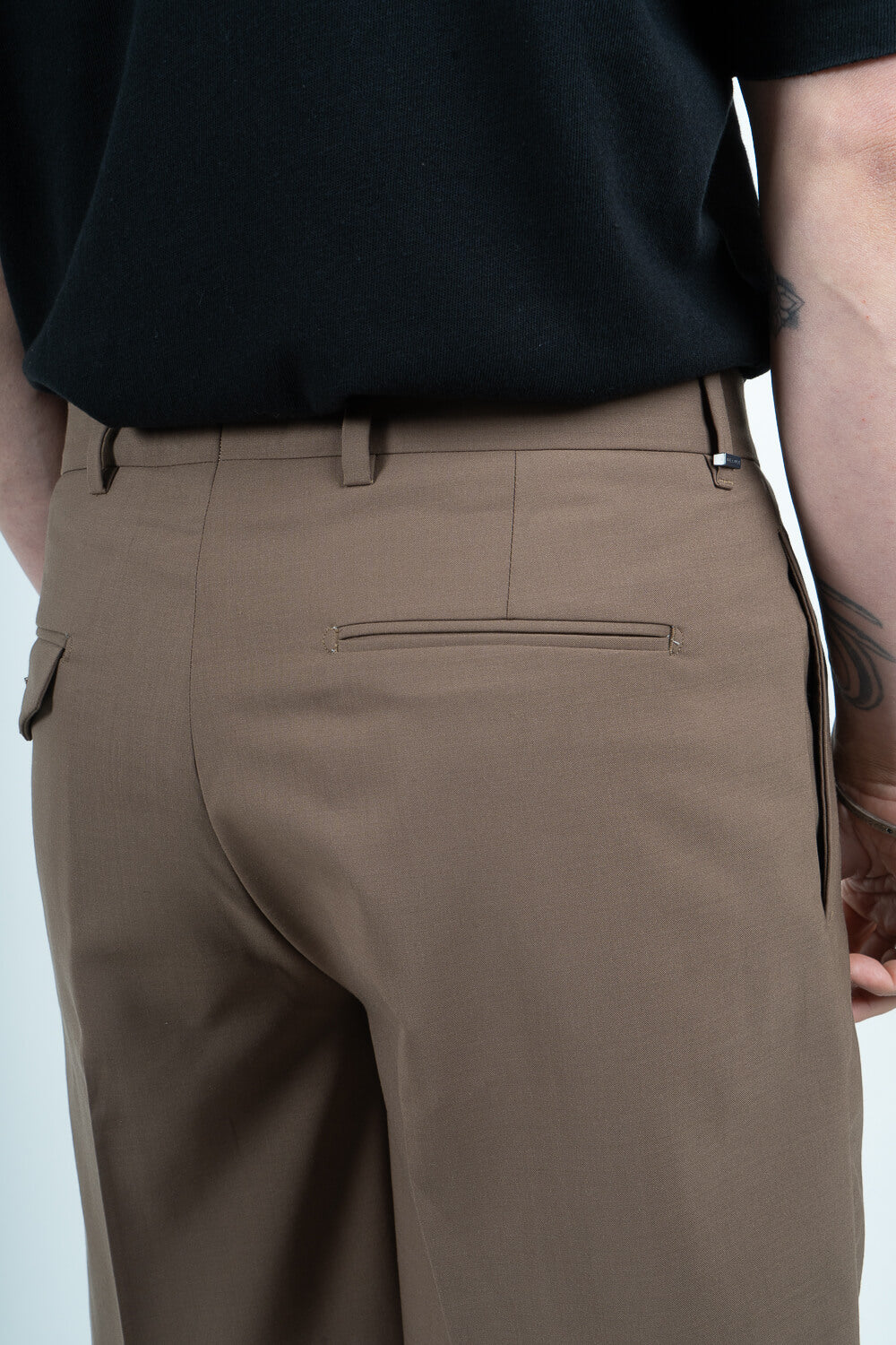 Ultrafine Cotton Nicolas Shorts Brown