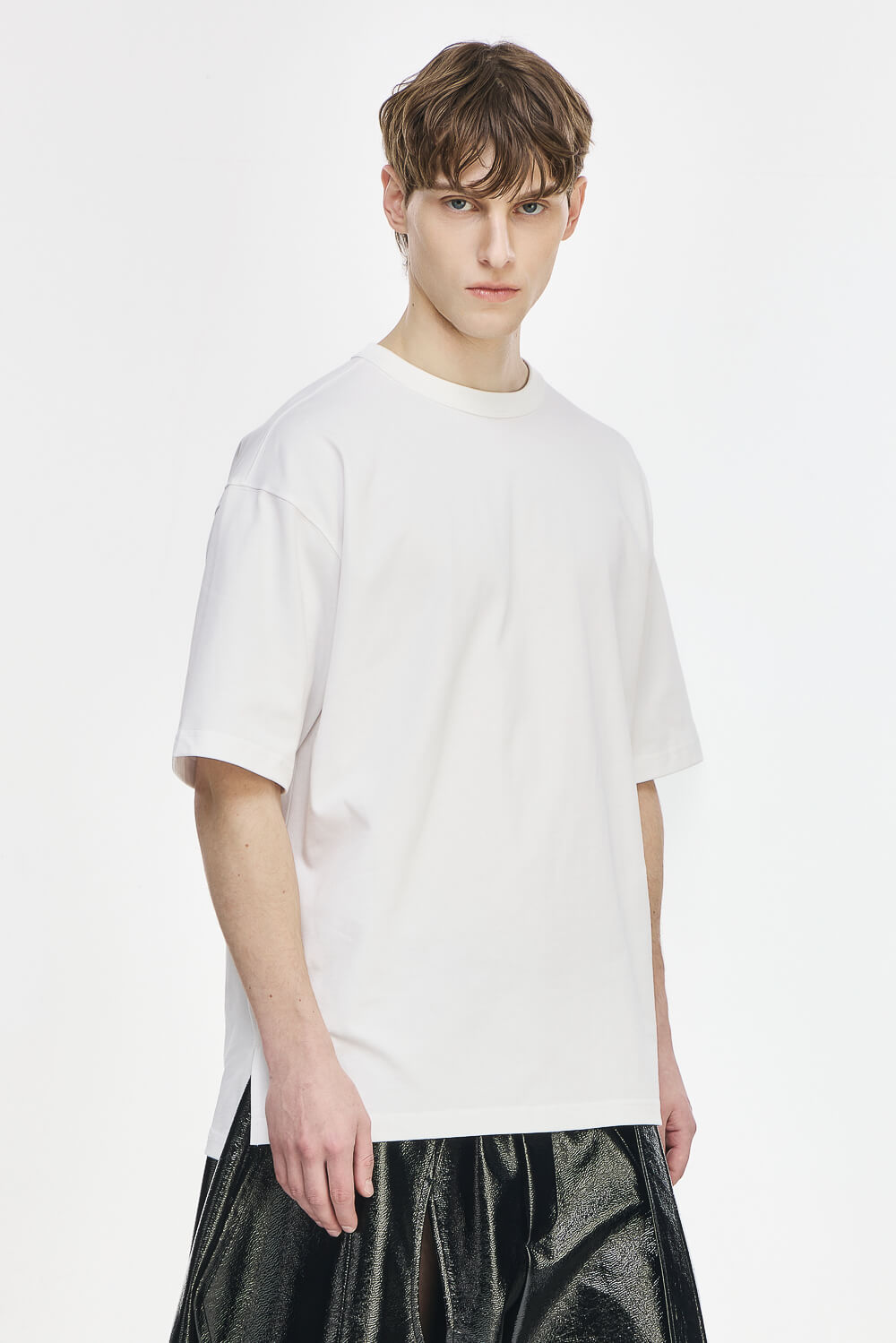 Vermillion Painted T-Shirt White