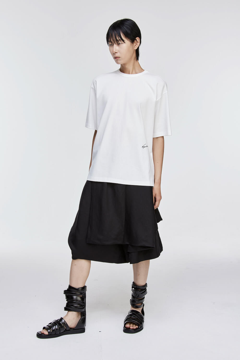 Vermillion Painted T-Shirt White
