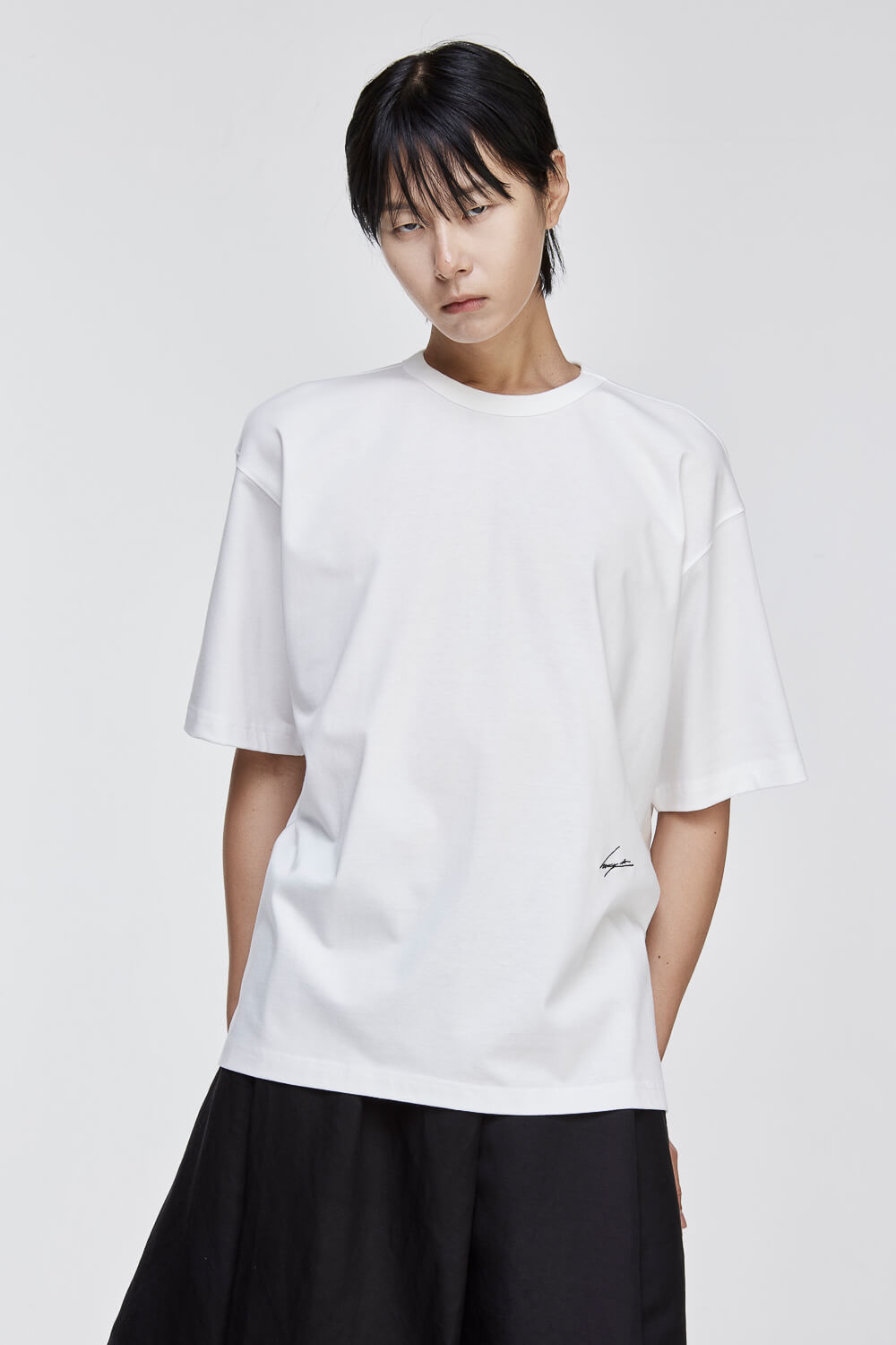 Vermillion Painted T-Shirt White