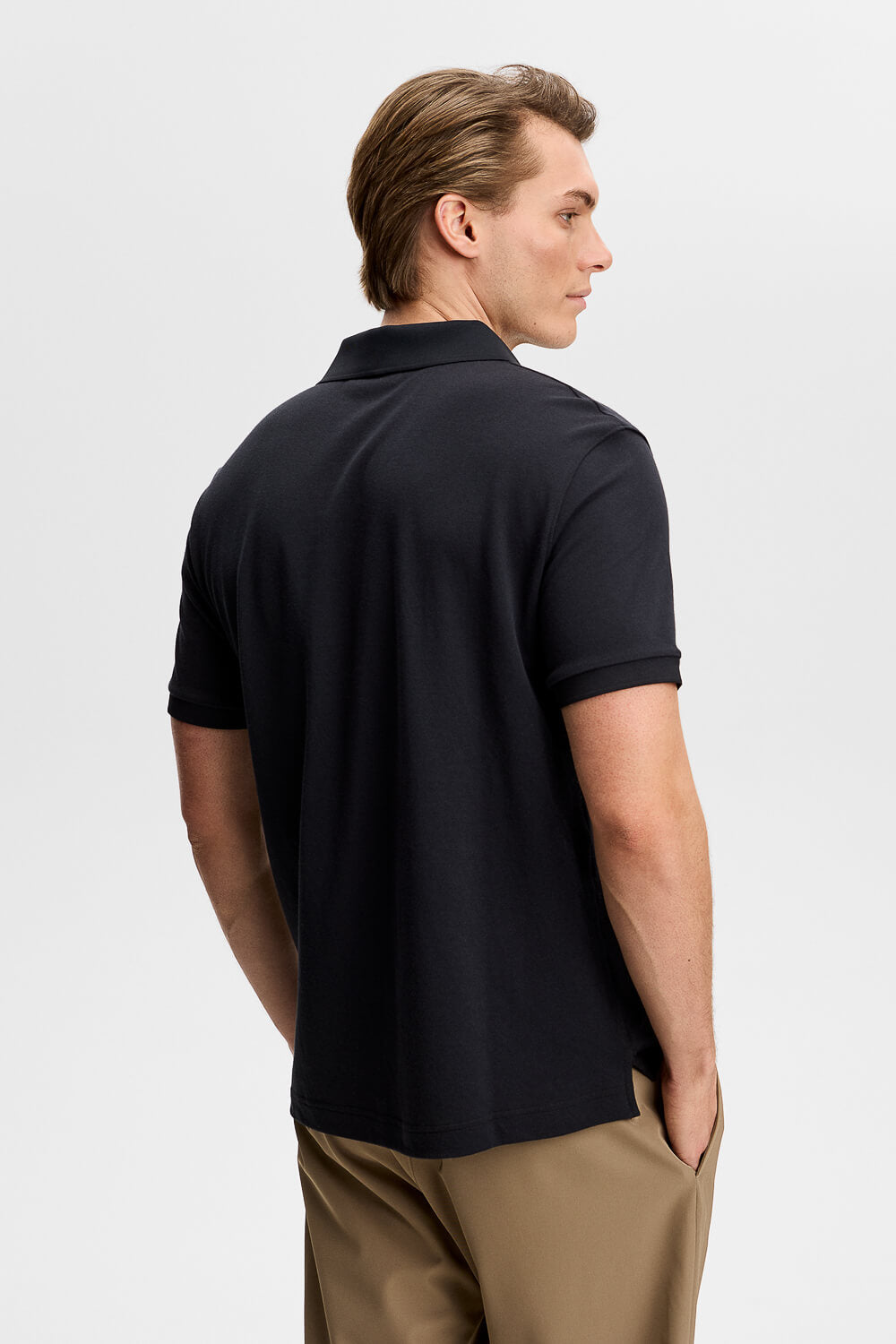 Verse Polo T-Shirt Black