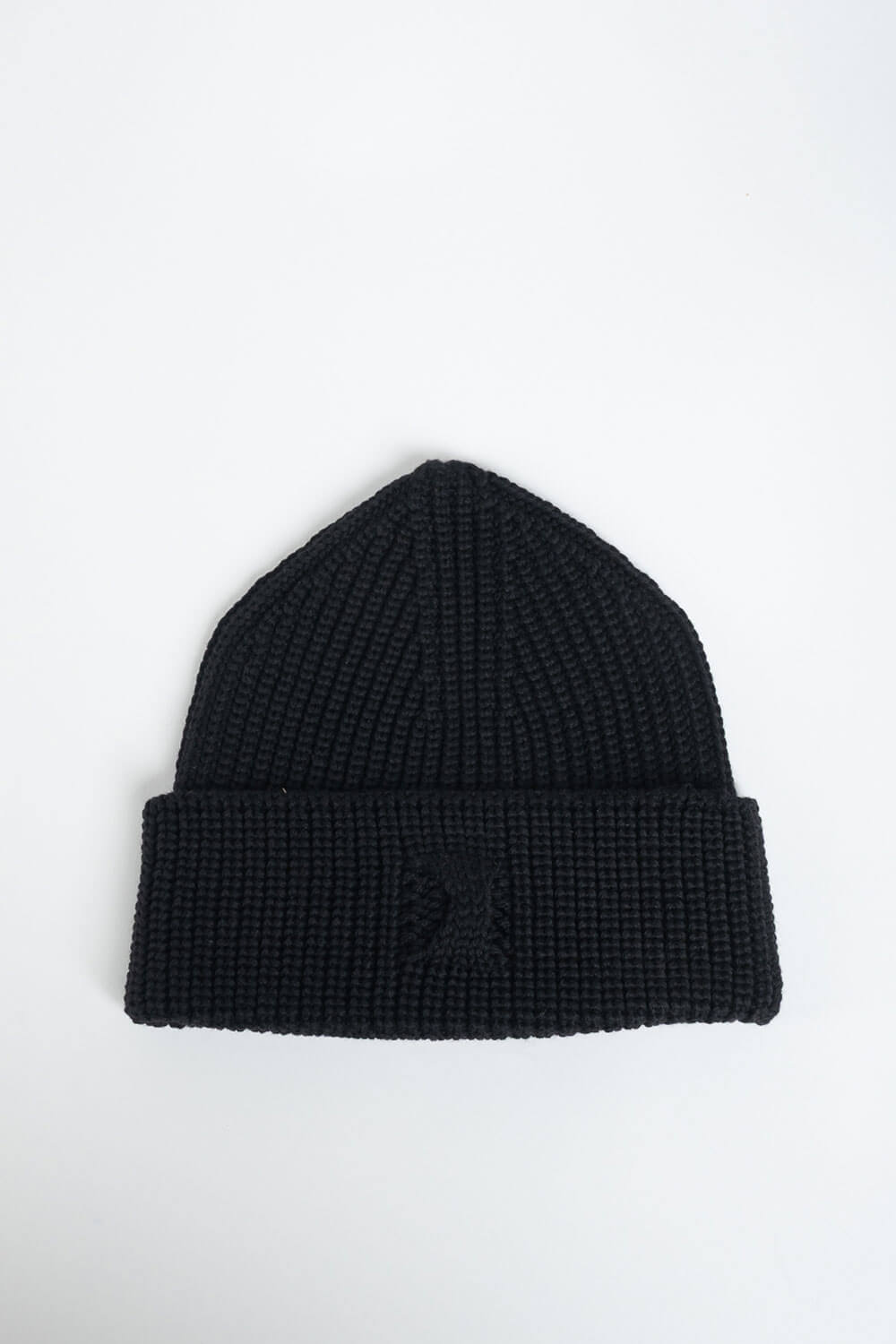 Virgin Wool Beanie Black