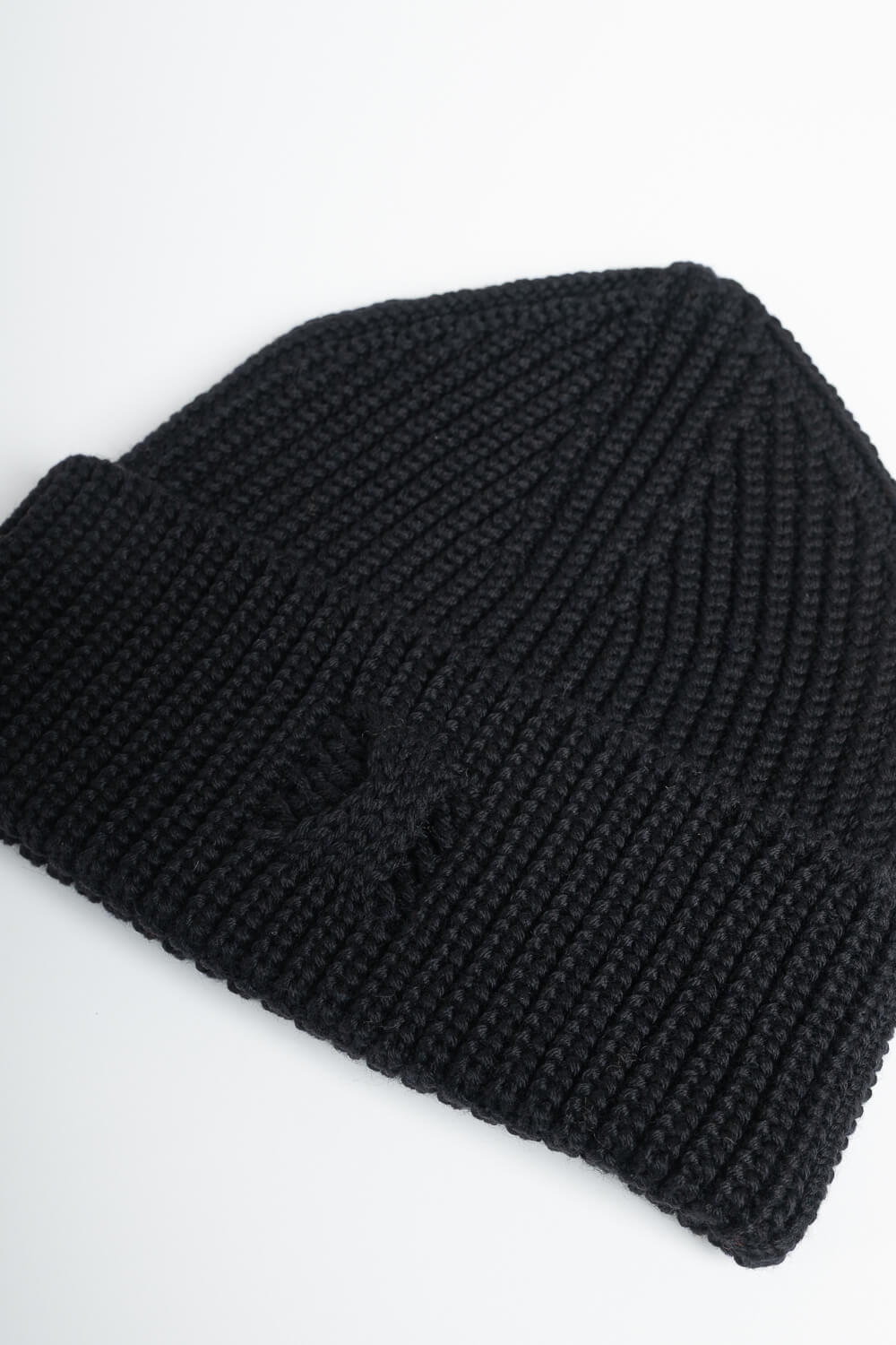 Virgin Wool Beanie Black