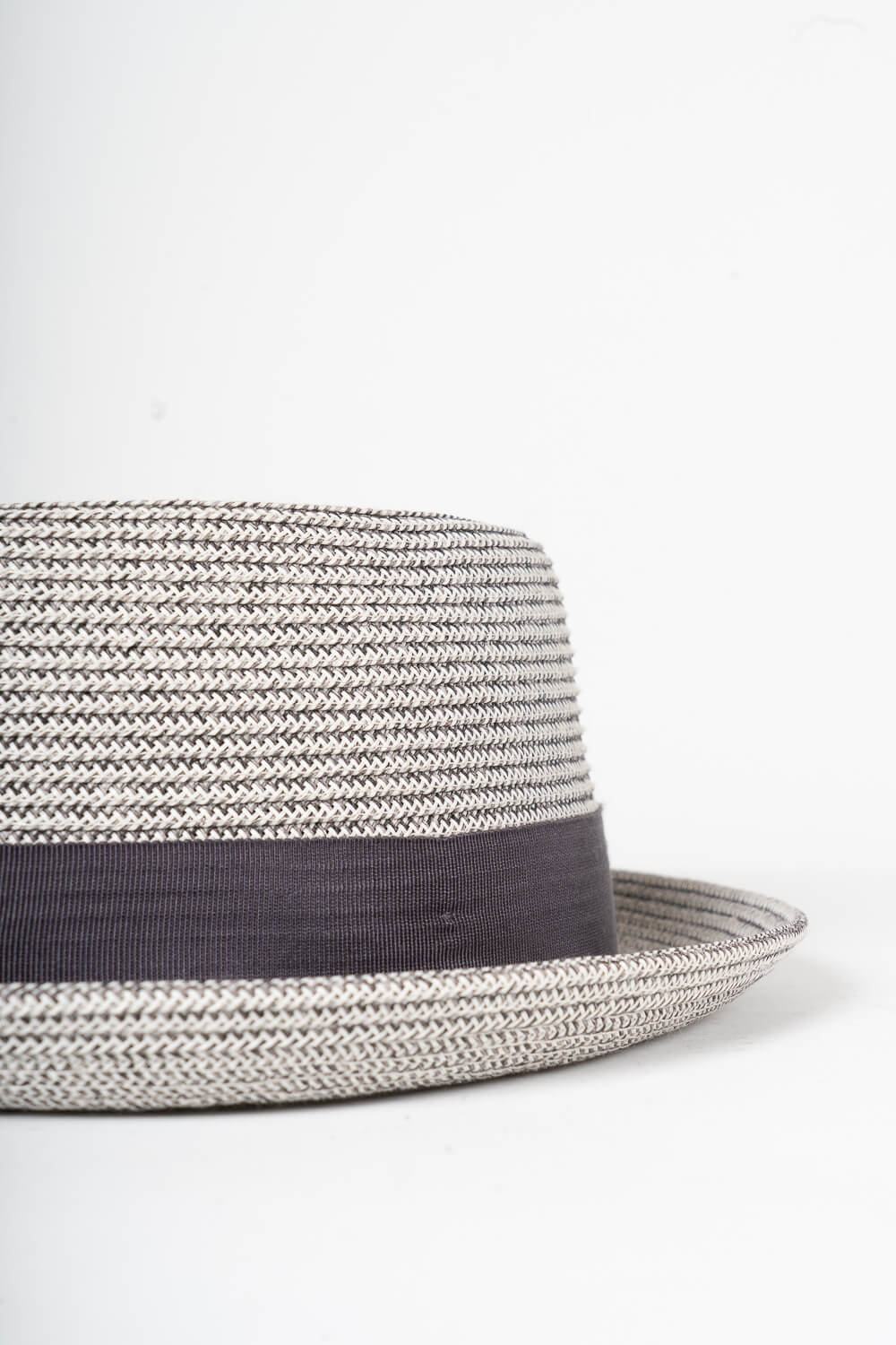 Waits Braided Pork Pie Hat Smoke
