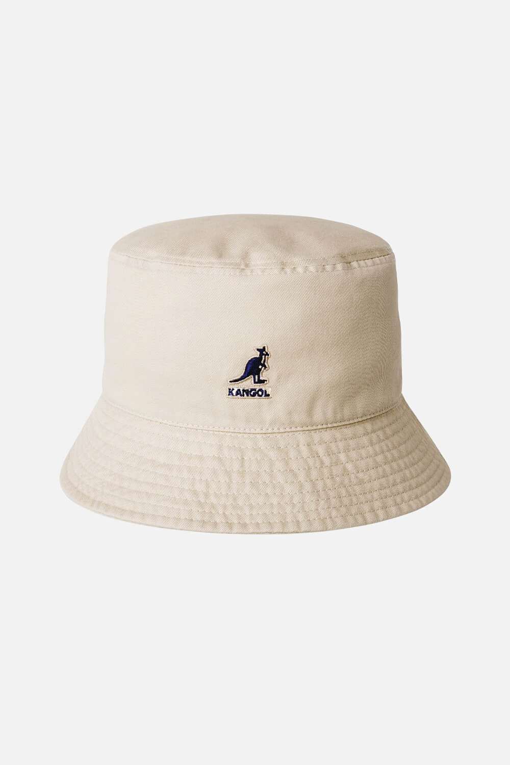 Washed Bucket Hat Beige