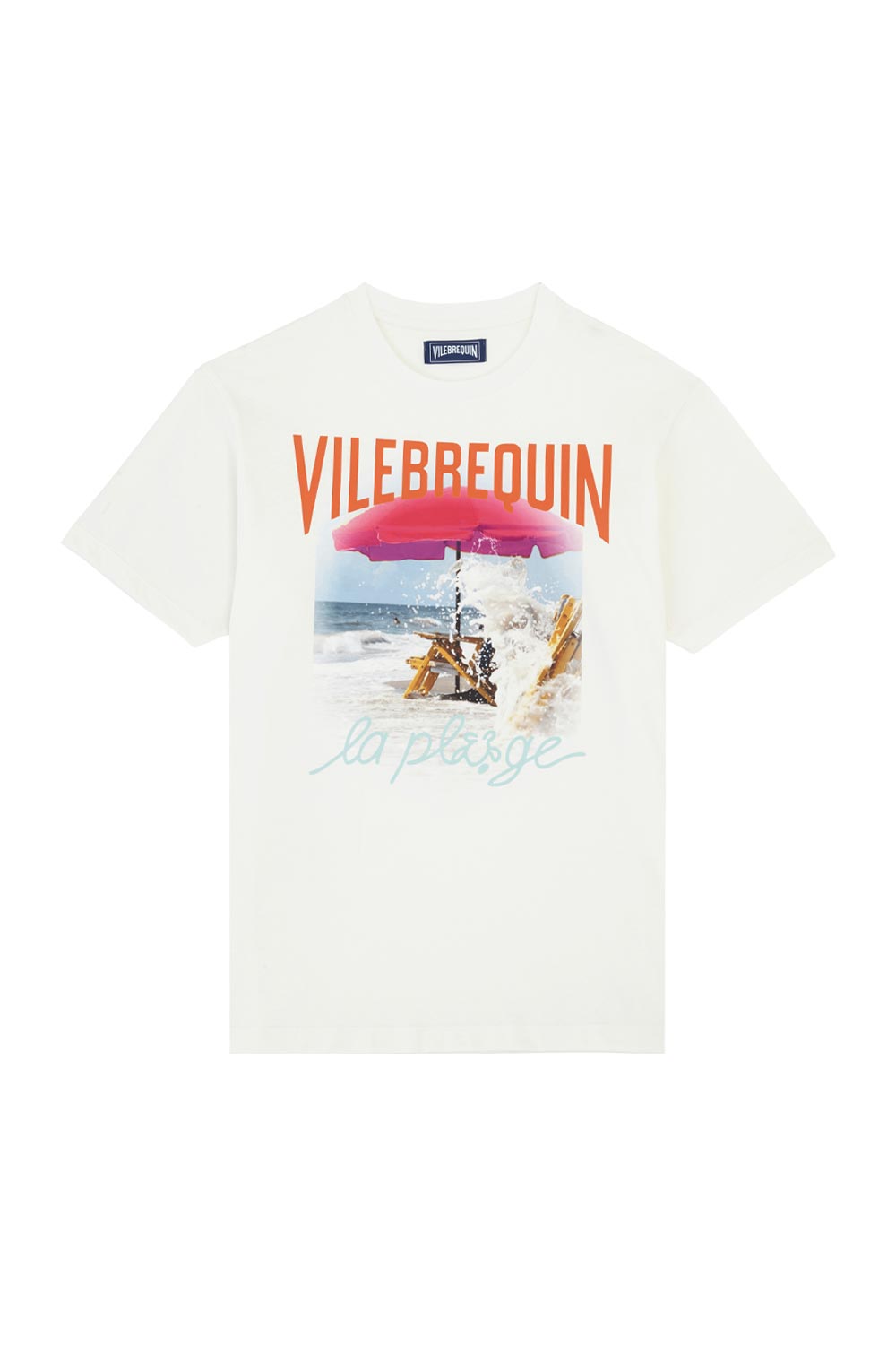 Wave On VBQ Beach T-Shirt Off-White