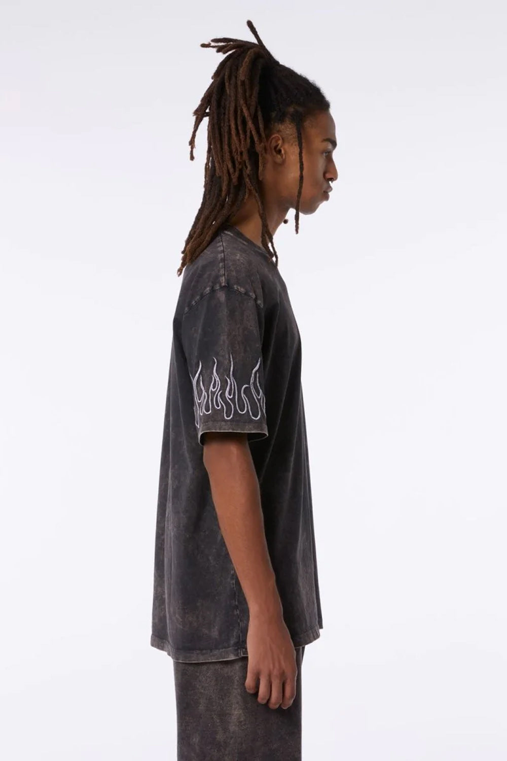 Buy the Vision of Super Embroidery White Flames T-Shirt Grey at Intro. Spend £100 for free next day UK delivery. Official stockists. We ship worldwide