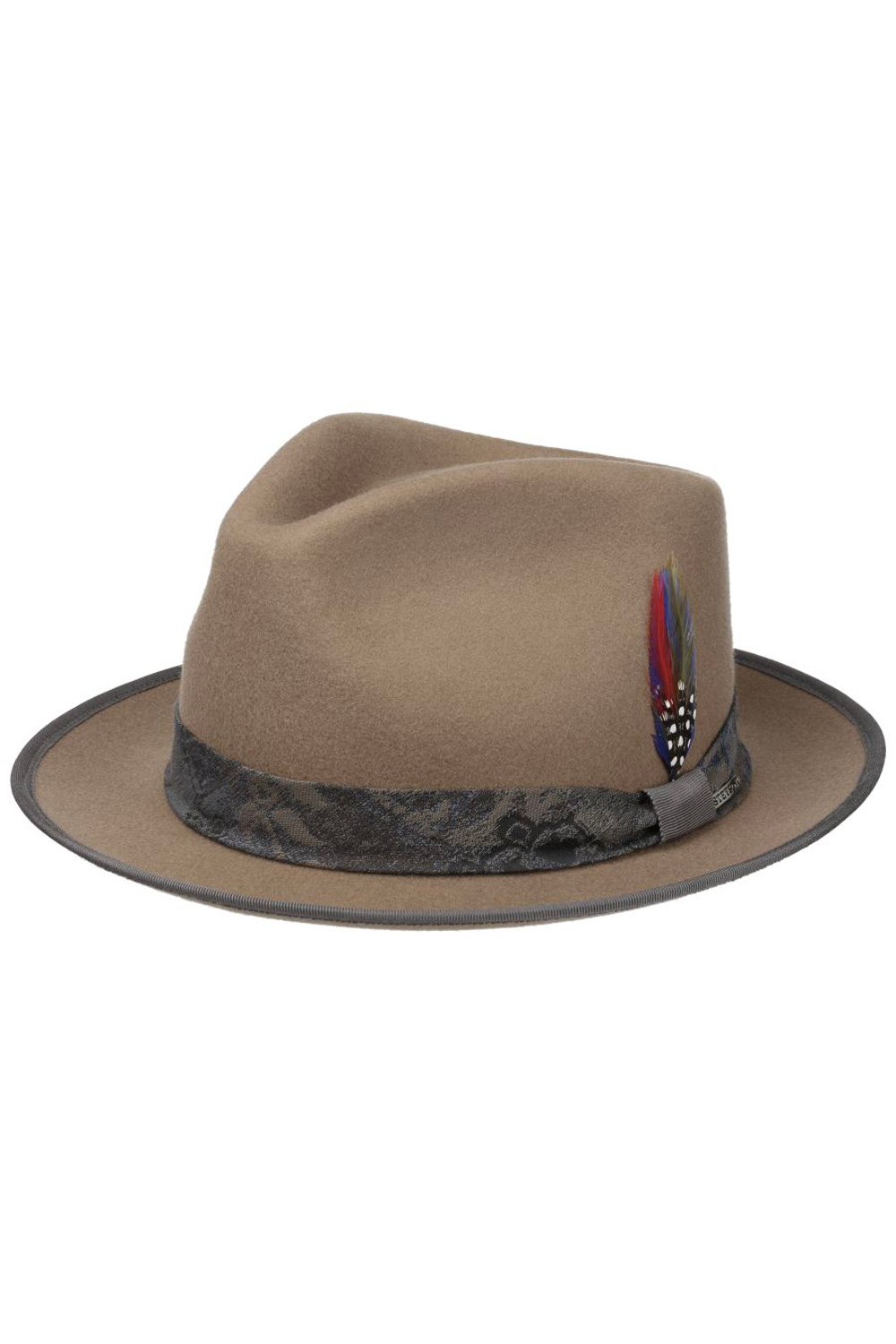 Buy the Stetson Vandrick Fedora Wool Hat Beige at Intro. Spend £100 for free next day UK delivery. Official stockists. We ship worldwide