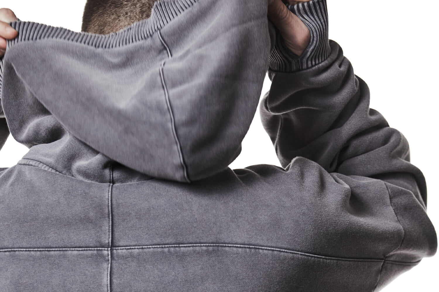 M TS 891 Thumbhole Detail L/S T-Shirt Black