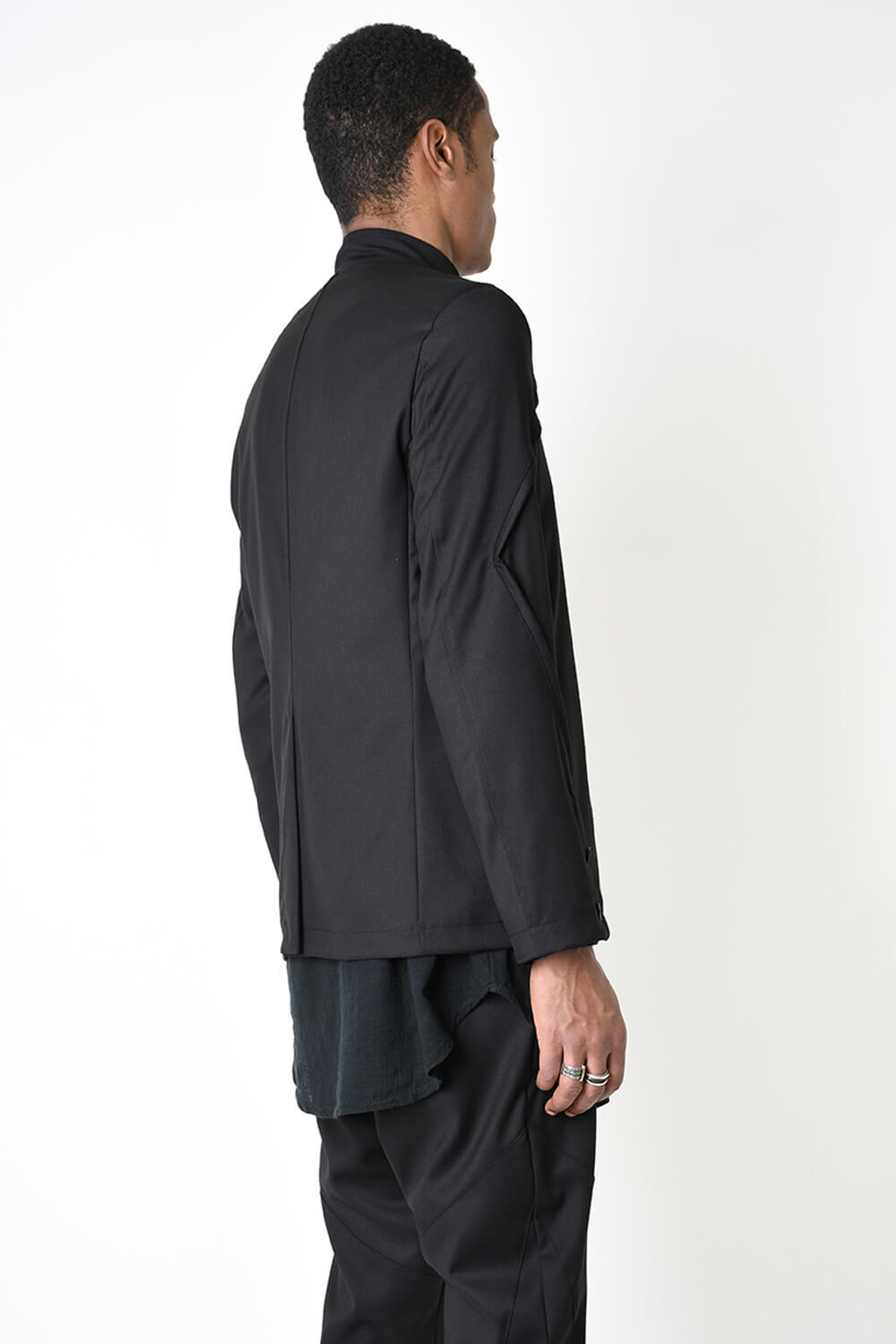 Regular Fluid Stretch Jacket Black