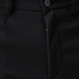 Regular Fit Fluido Stretch Trousers Black