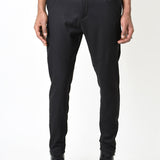 Regular Fit Fluido Stretch Trousers Black