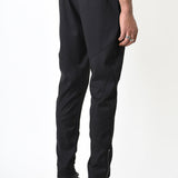 Regular Fit Fluido Stretch Trousers Black