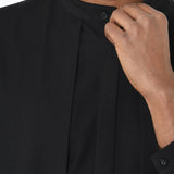 Regular Fit Stretch Shirt Black