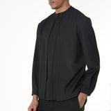 Regular Fit Stretch Shirt Black