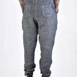 3V LM108 Linen Pants Grey