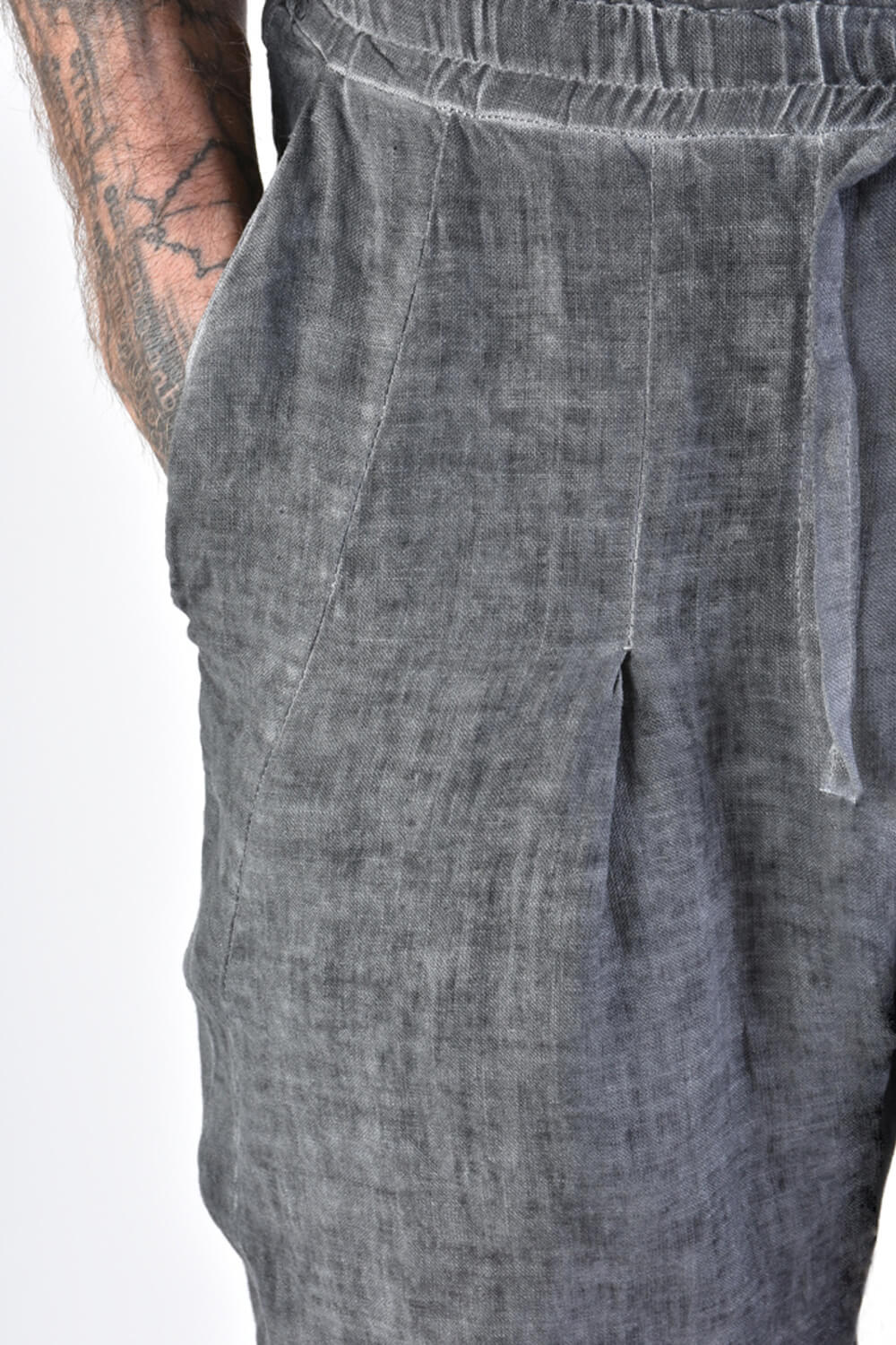 Linen Pants Grey