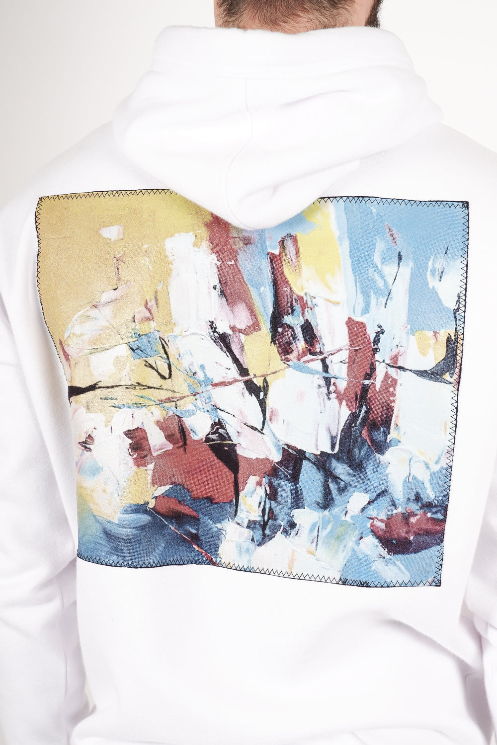 Buy the ABE Abstract Hoodie in White at Intro. Spend £50 for free UK delivery. Official stockists. We ship worldwide.