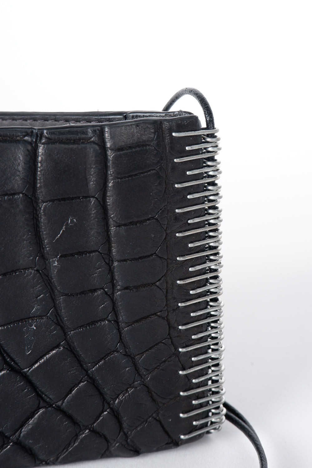 Alligator Wallet Black