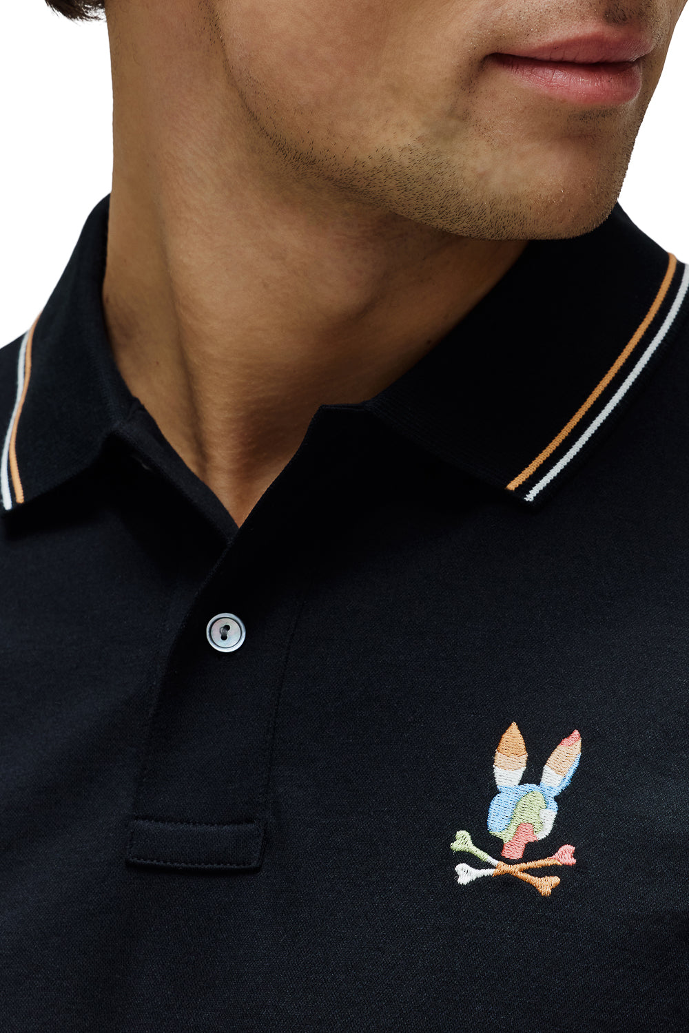 Ara Pique Polo T-Shirt Black