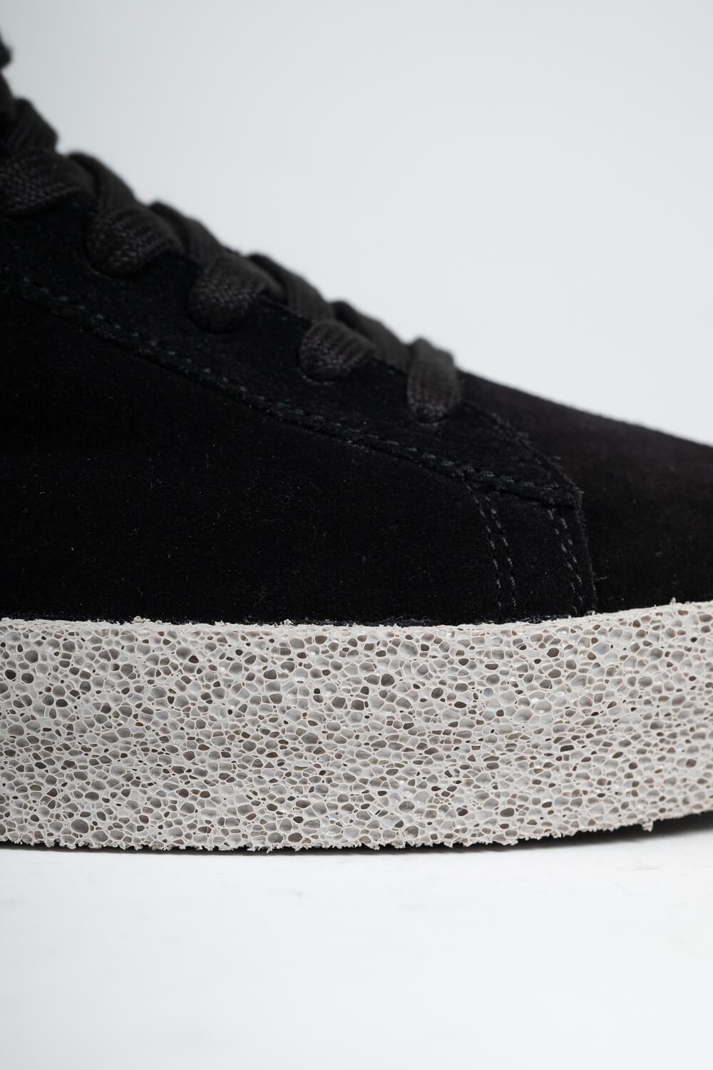 Ares Belen Black Suede Calf Sneakers Black/Grey