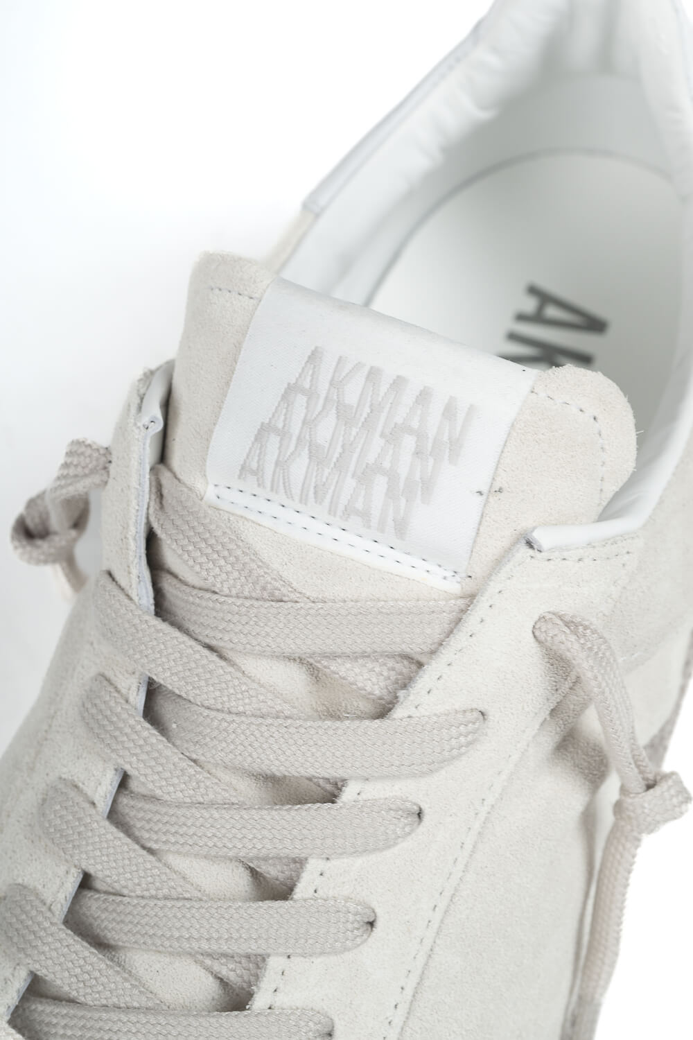 Ares Belen Suede Calf Sneakers Off White/Grey