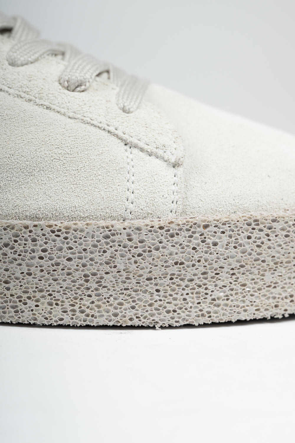 Ares Belen Suede Calf Sneakers Off White/Grey