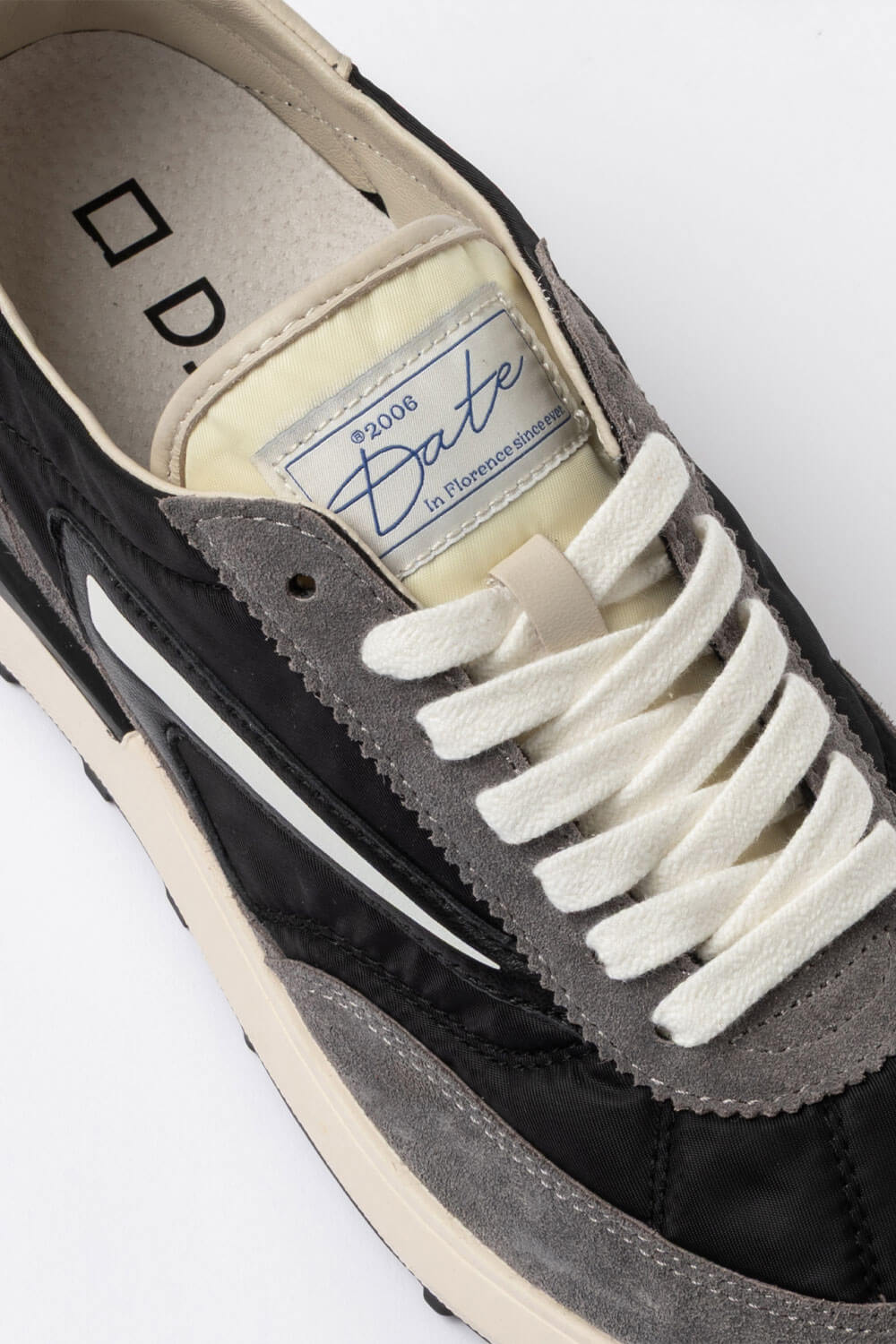 Athleta Nylon Sneaker Black/Ivory