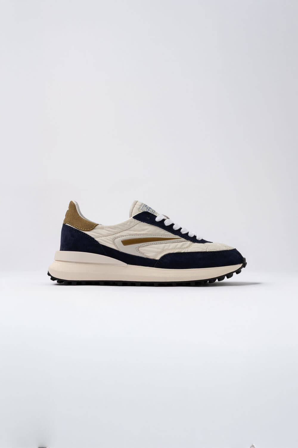 Athleta Nylon Sneaker Ivory/Blue