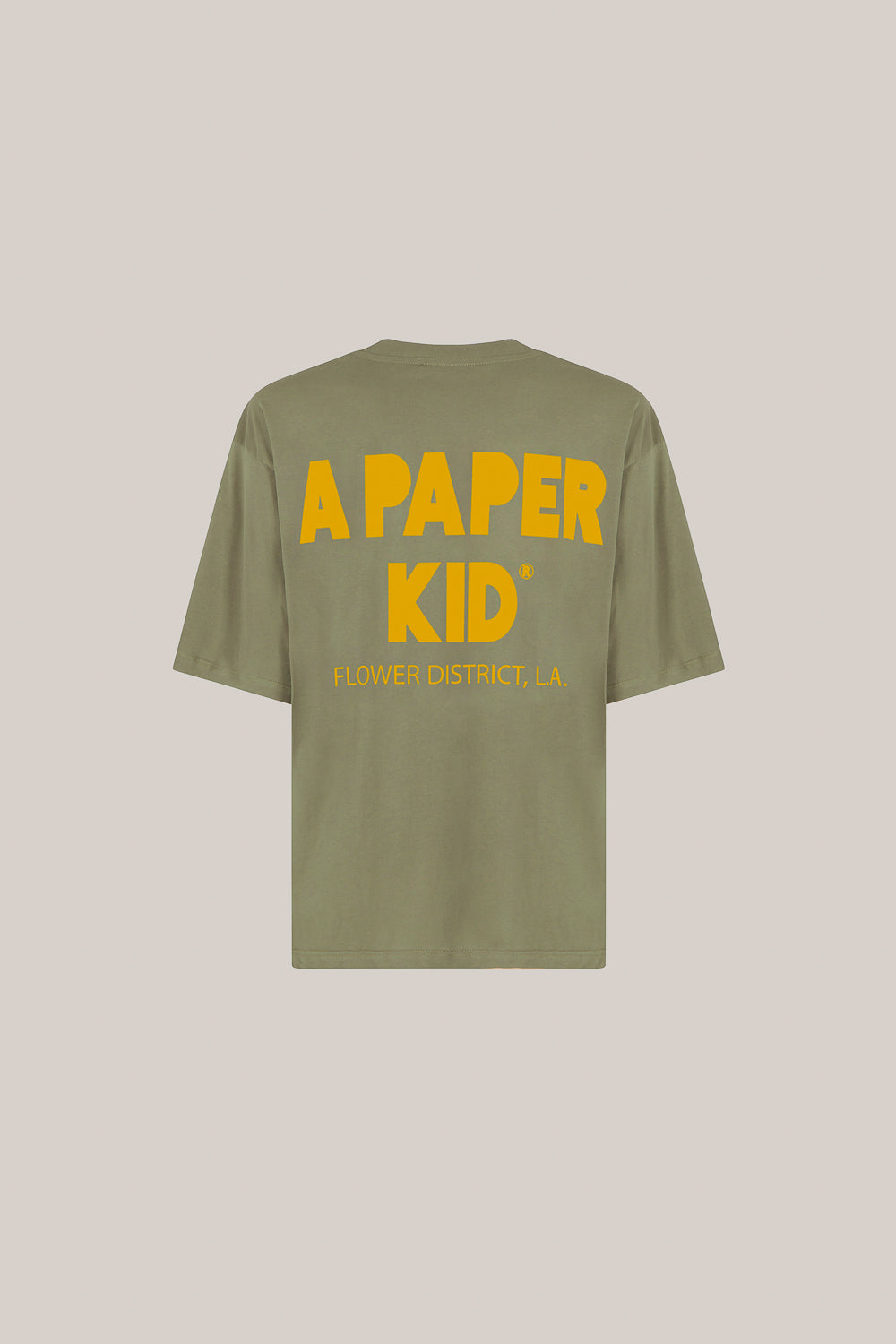 Back Logo T-Shirt Sage Green